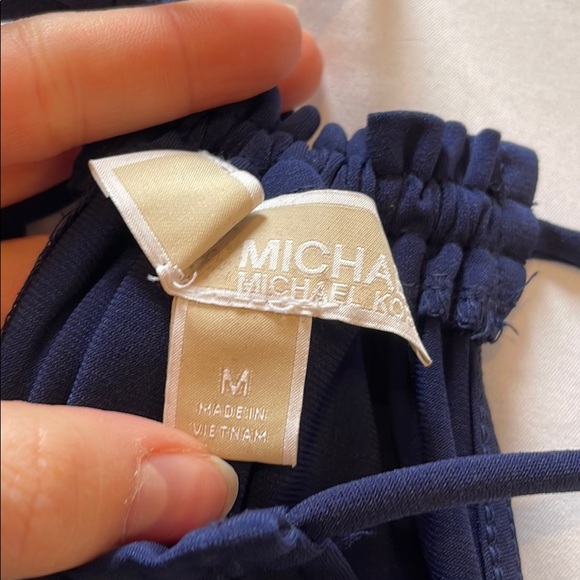 Michael Kors navy blue tank top size M - Picture 3 of 3